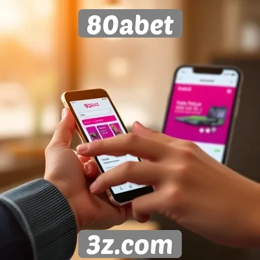 Usabilidade do site 80abet em dispositivos móveis