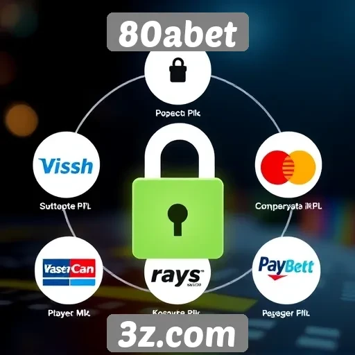 Métodos de pagamento disponíveis no 80abet