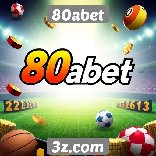 Variedade de jogos oferecidos pela 80abet